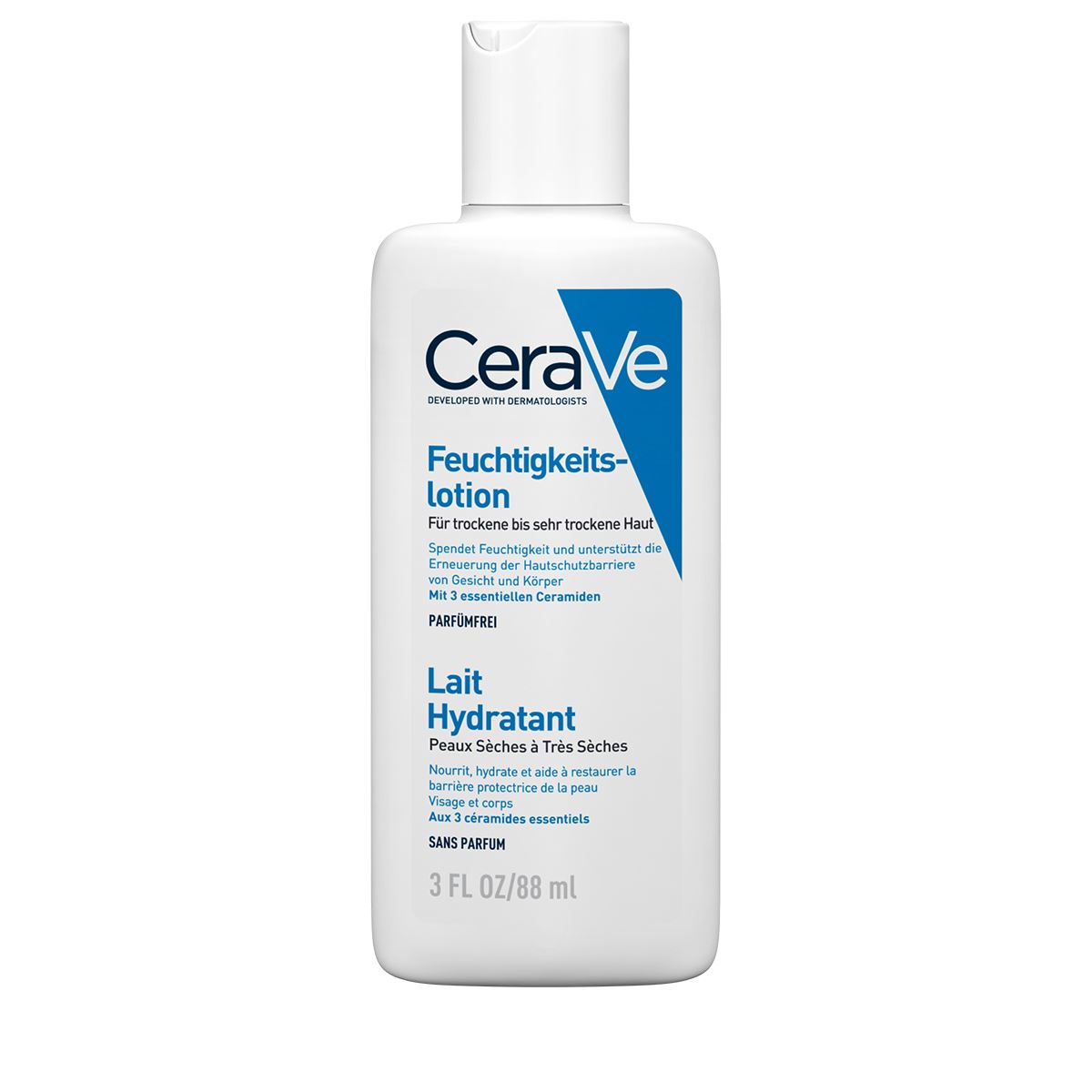 Увлажняющий лосьон Для сухой и очень сухой кожи лица и тела Cerave lait hydratant 88 ml