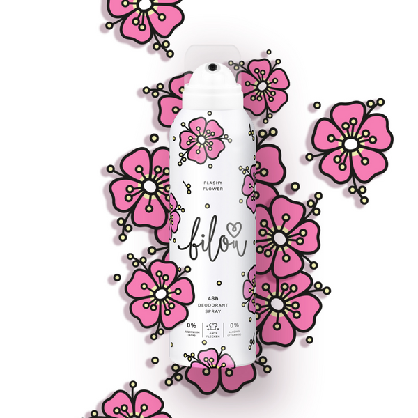 Дезодорант Bilou - flashy flower (150ml)