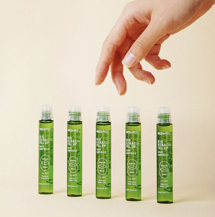 Зміцнюючий філер для волосся Medi Peel Bio Keratin Fill Up Hair Ampoule (13ml)