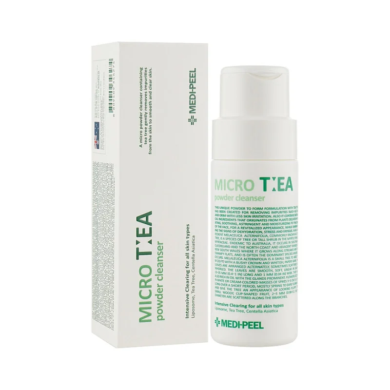 Глибоко очищувальна ензимна пудра із чайним деревом Medi-Peel Micro Tea Powder Cleanser