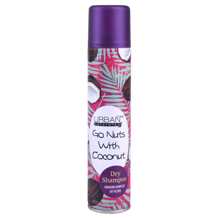 Сухий шампунь URBAN CARE - Dry Shampoo Go Nuts with Coconut 200ml