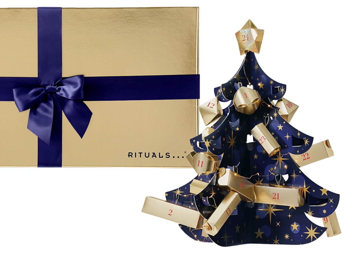 Новорічний адвент календар  3D дизайн 24 сюрпризи Rituals - 3D Advent Calendar