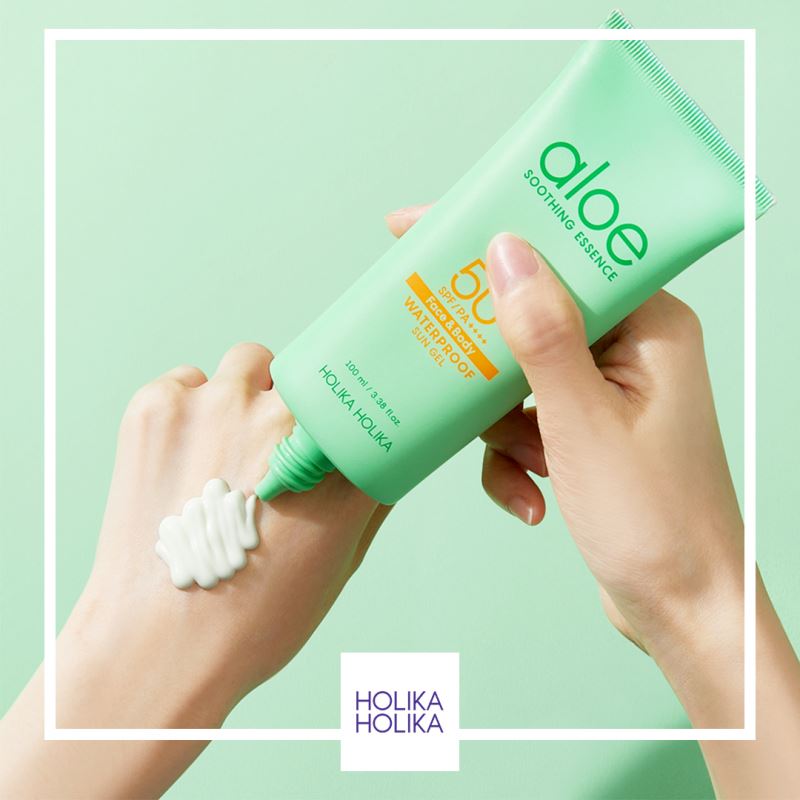 Сонцезахисний гель з алое Holika Aloe Waterproof Sun Gel