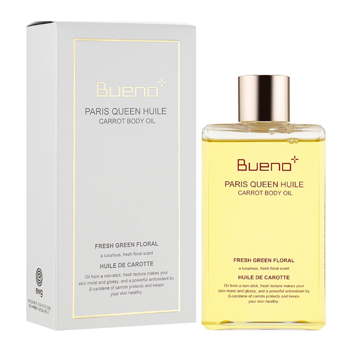 Олія для тіла з морквяним екстрактом Bueno Paris Queen Huile Carrot Body Oil (200ml)
