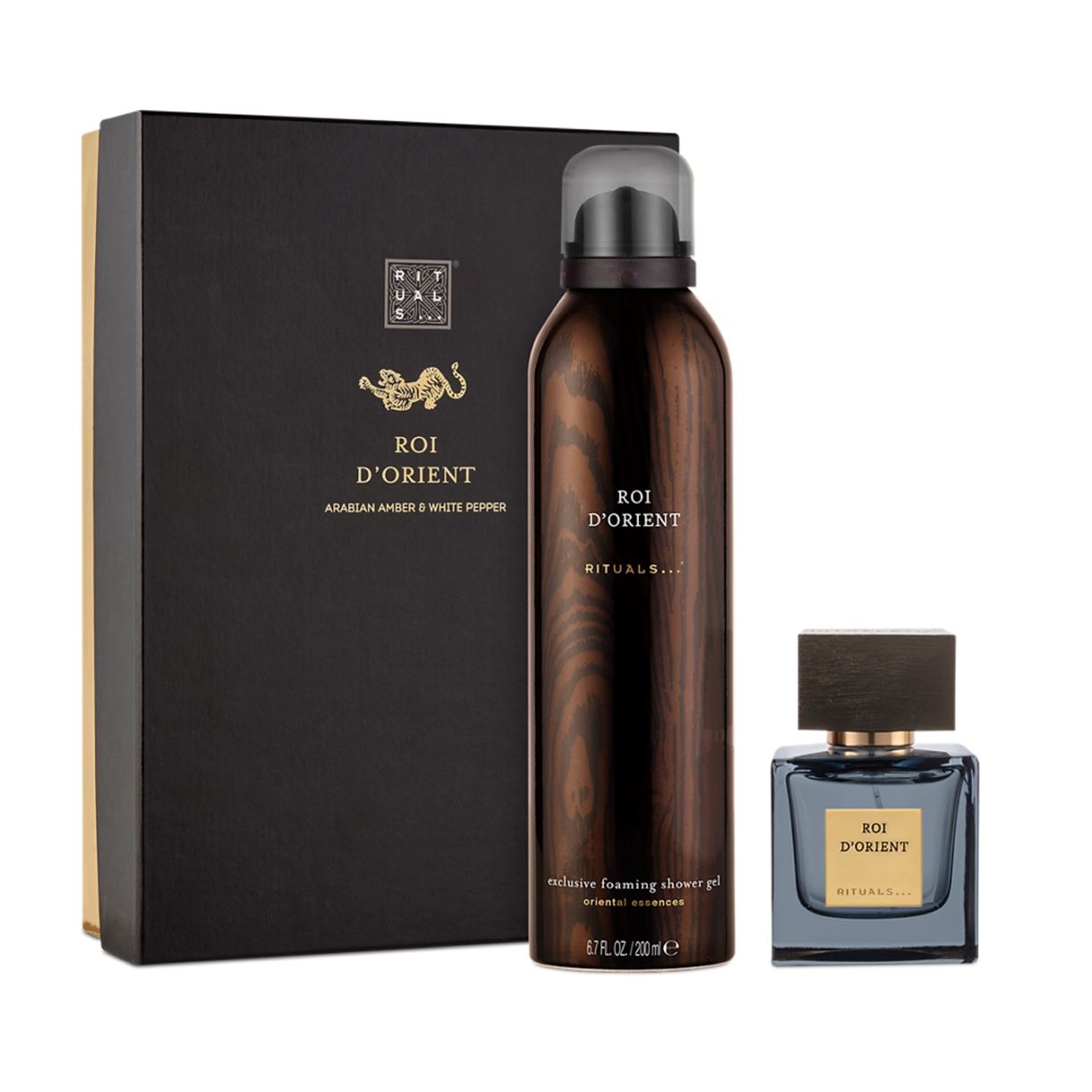 Подарунковий набір Rituals - Roi D'oriental oriental essences exclusive collection (Піна для душу 200ml + парфум 50ml)