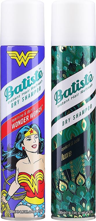 Набір для волосся, сухий шампунь Batiste (dry shmp/2x200ml)