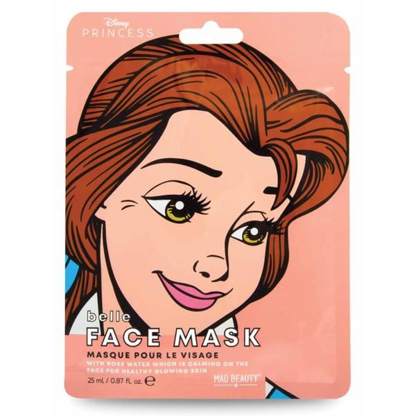 Тканинна маска для обличчя "Белль" Mad Beauty Disney POP Princess Belle Face Mask