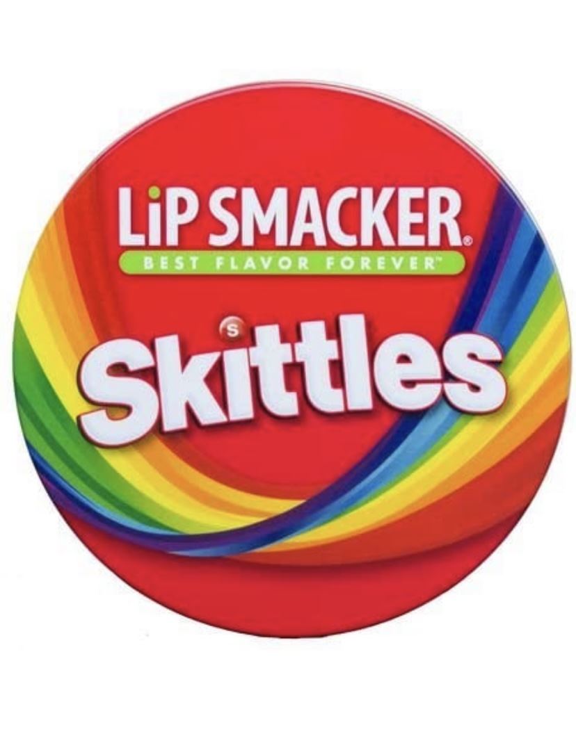 Набір бальзамів для губ  Lip Smacker Skittles Lip Balm Tin
