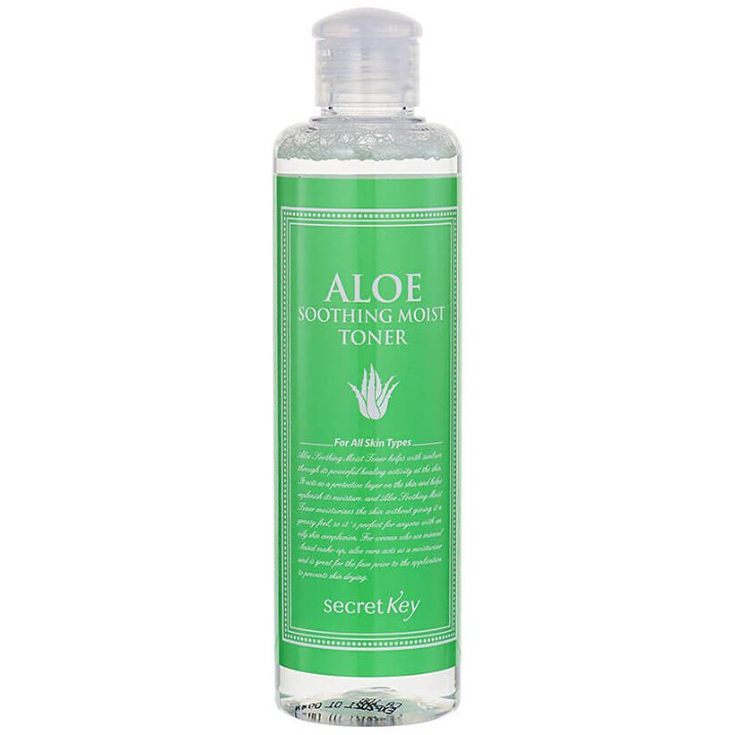 Тонер для обличчя з екстрактом алое Secret Key - Aloe Soothing Moist Toner