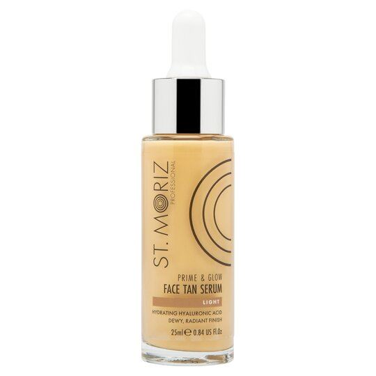 Сироватка-автобронзат для обличчя з ефектом шимеру PROFESSIONAL PRIME & GLOW FACE TANNING SERUM, 25ML