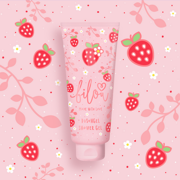 Гель для душу «Солодка полуниця» Bilou - SWEET STRAWBERRY