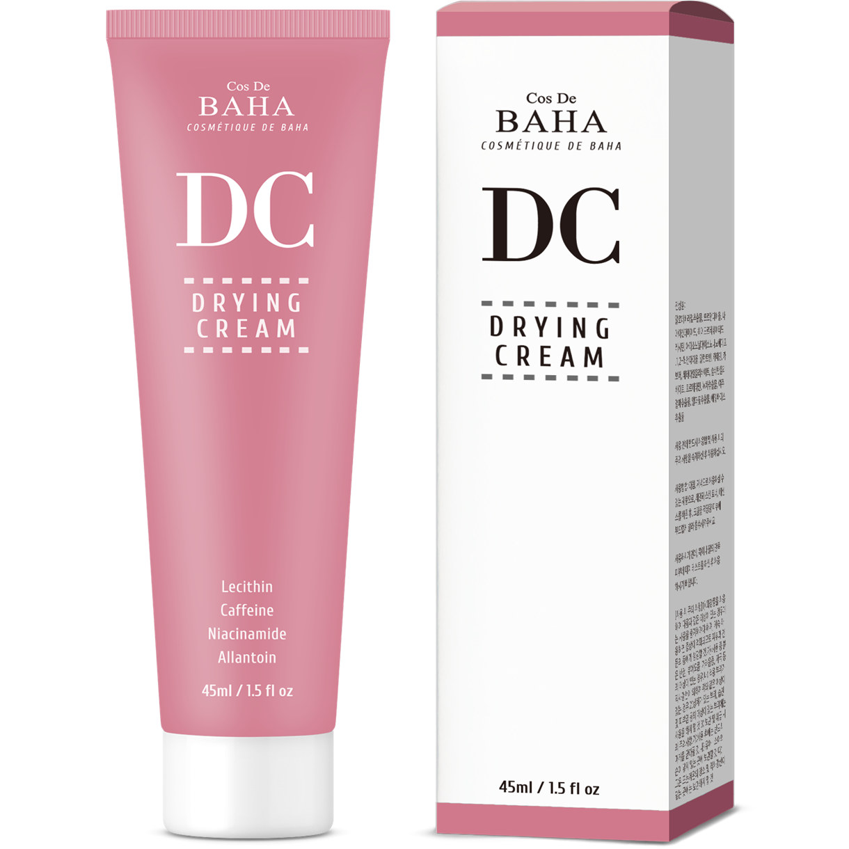 Крем для жирної шкіри обличчя Cos De Baha Drying Cream DC 45 ml