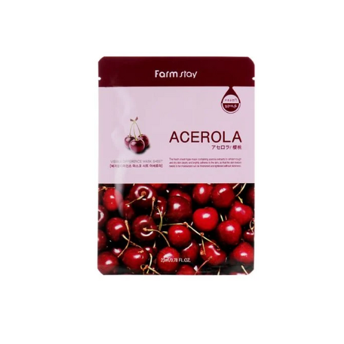 Маска Farmstay Visible Difference Mask Sheet Acerola
