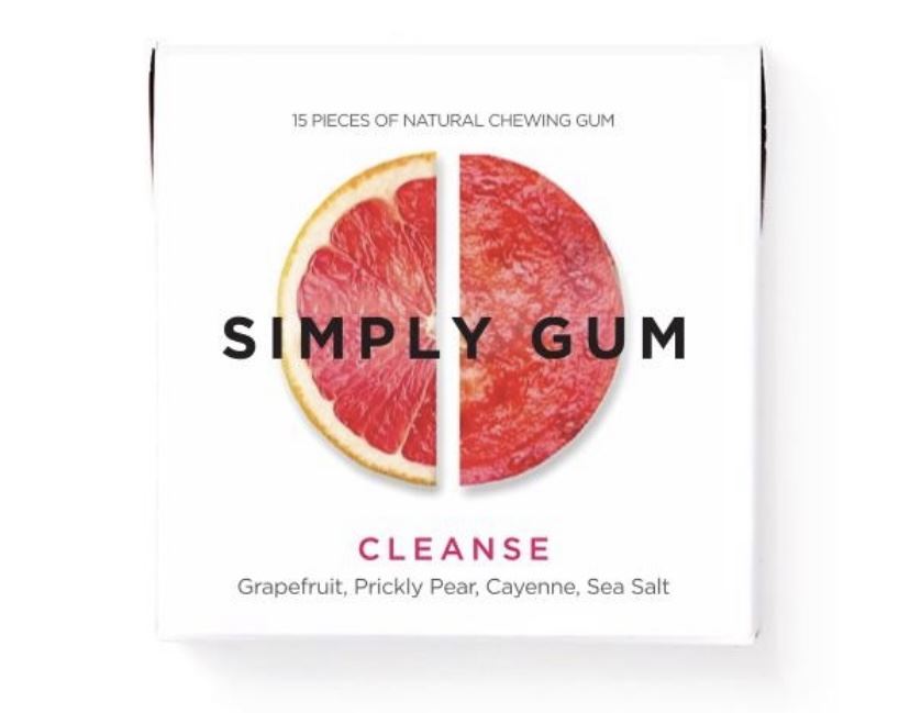 Simply Gum, жувальна резинка, Натуральний грейпфрут  , 15 шт