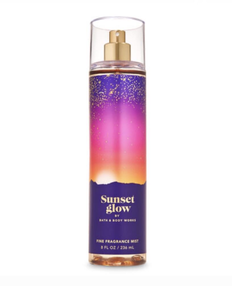 Мист для тела Bath & Body Works SUNSET GLOW Fine Fragrance Mist
