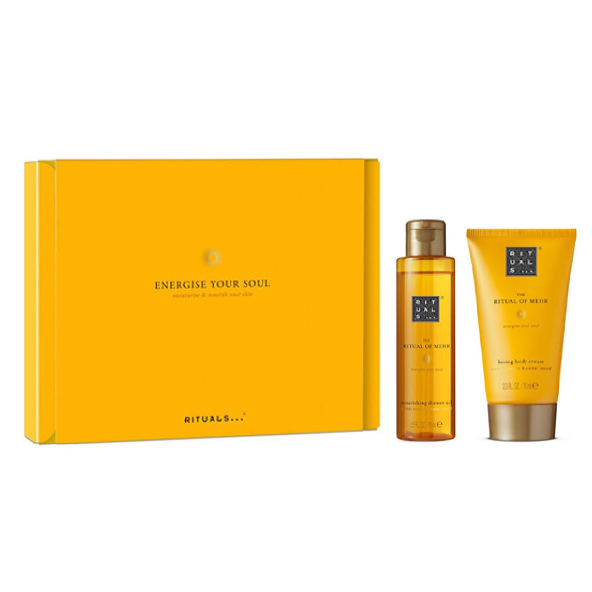 Набір Rituals - THE RITUAL OF MEHR BODY DUO SET (70ml Body Cream 75ml Shower Oil)