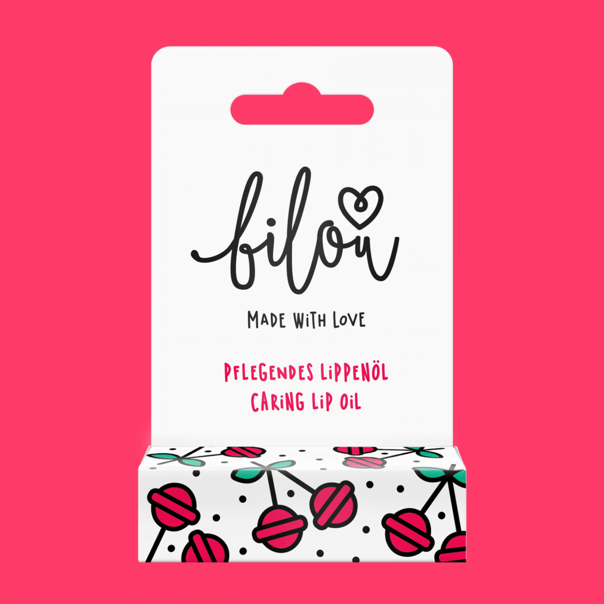 Масло для губ Bilou Cherry Pops 9 ml