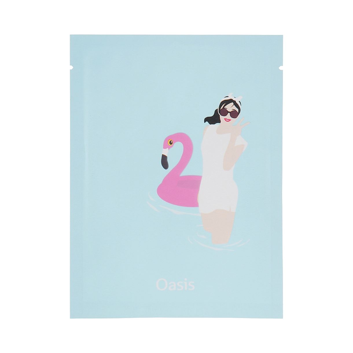 Набір із 2х масок.Pack Age Everyday Bouncy Facial Mask, Oasis Moisturizing Mask