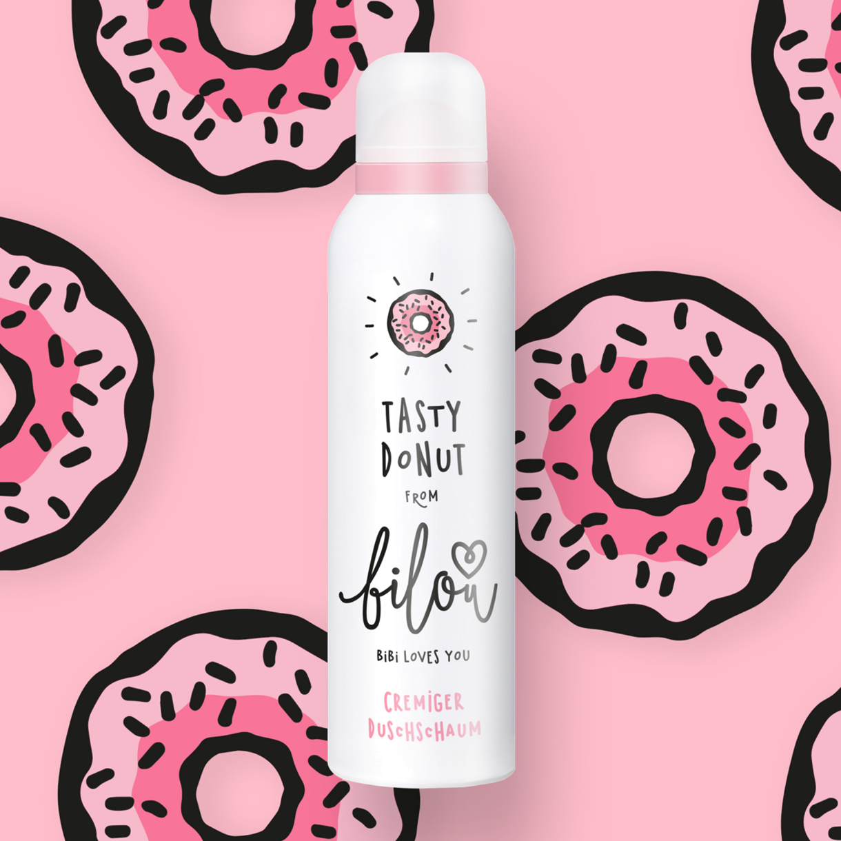 Пінка для душу Bilou Tasty donut 200 мл