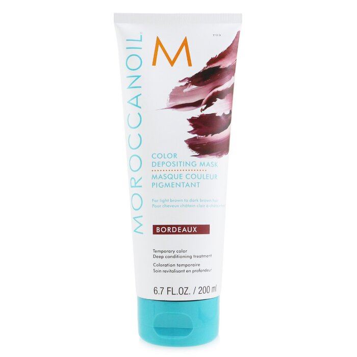 Тонувальна маска MoroccanOil Color Depositing Mask відтінок bordeaux (бордо)