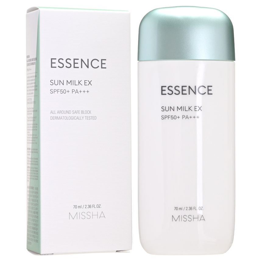 Сонцезахисна есенція для обличчя Missha All-around Safe Block Essence Sun Milk SPF50+/PA+++, 70ml