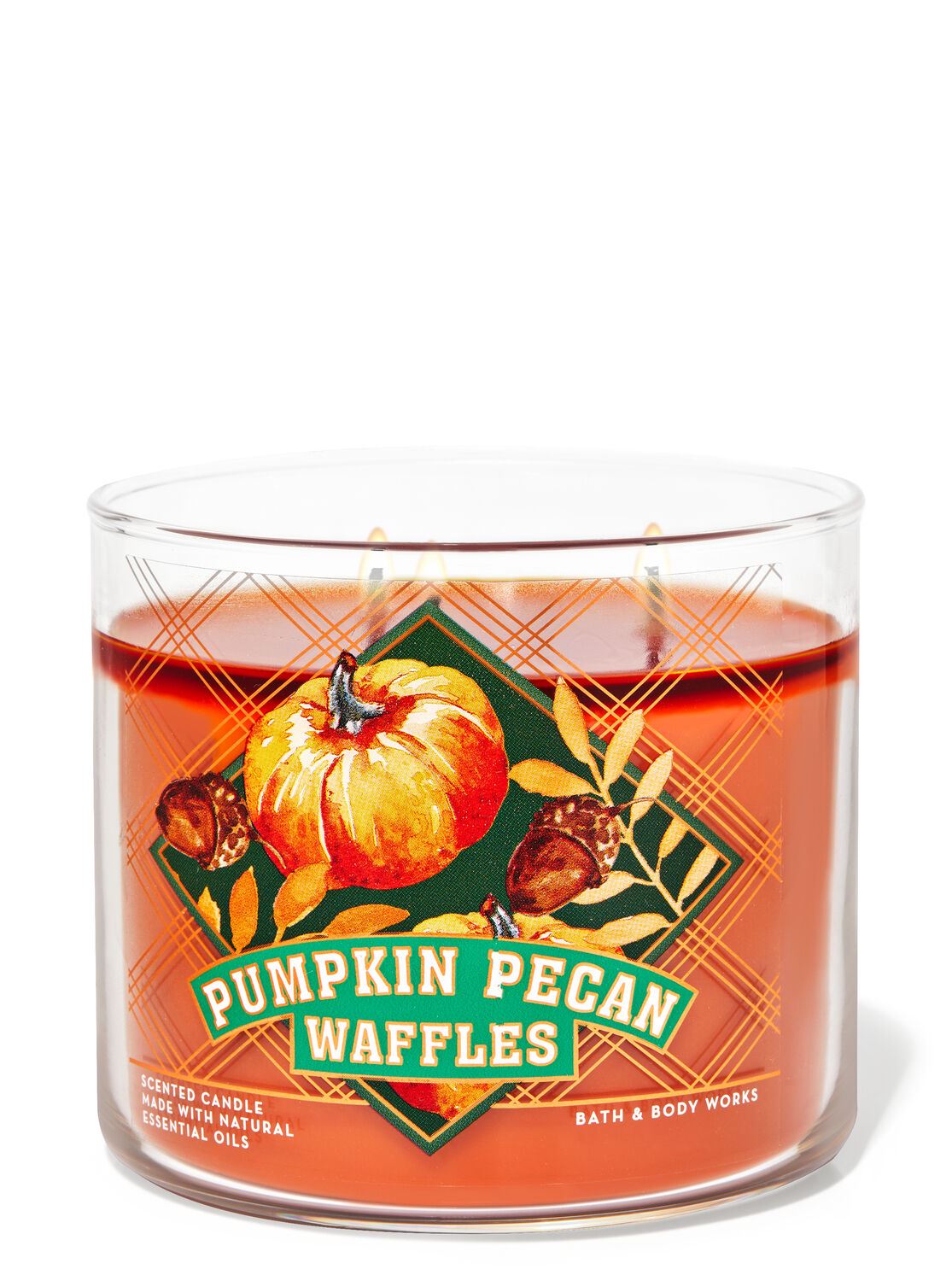 Велика свічка Bath and body works - PUMPKIN PECAN WAFFLES