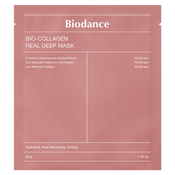 BIODANCE Bio-Collagen Real Deep Mask - Колагенова гідрогелева маска для глибокого зволоження