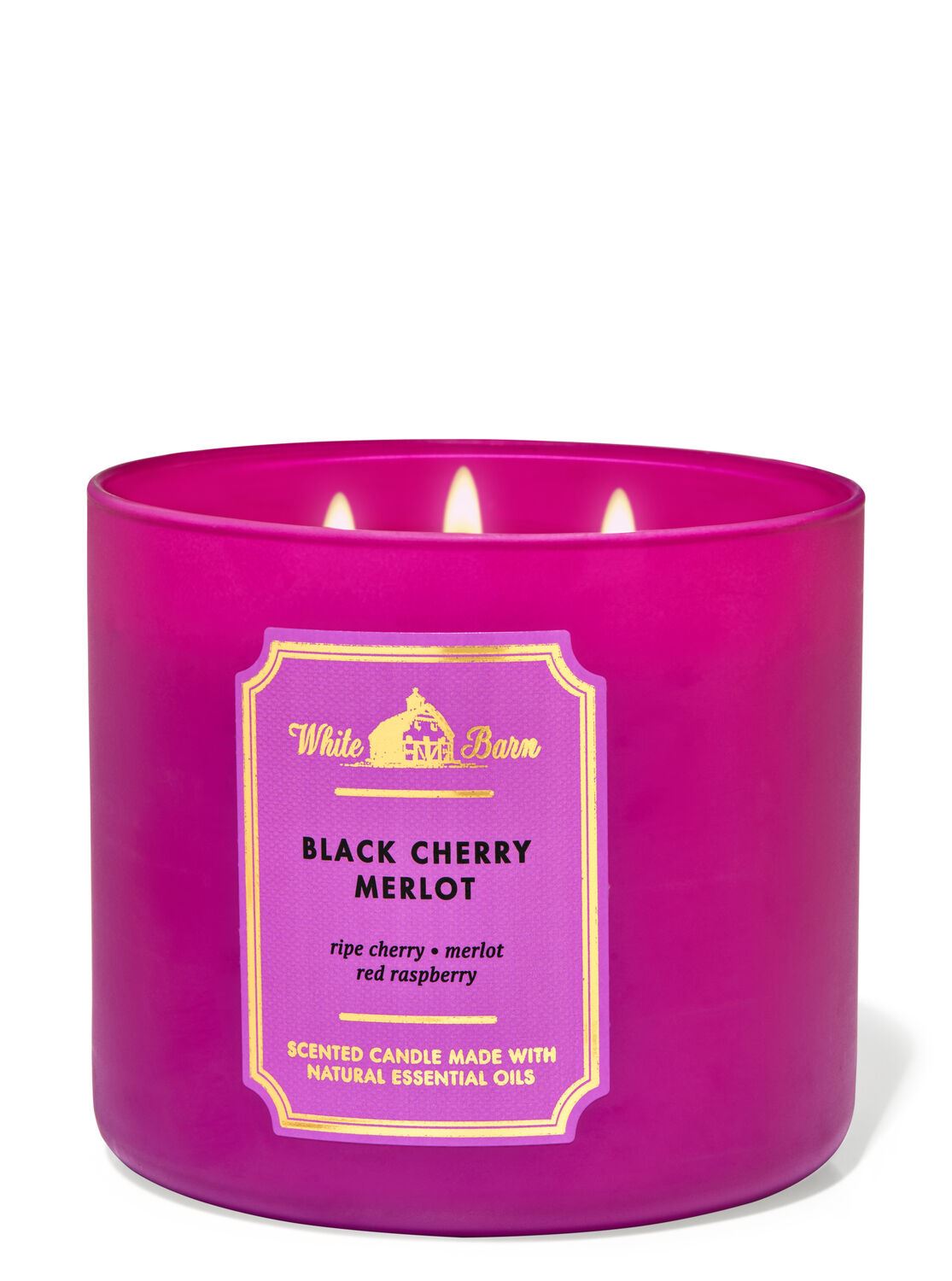 Ароматизована свічка BATH & BODY WORKS - BLACK CHERRY MERLOT