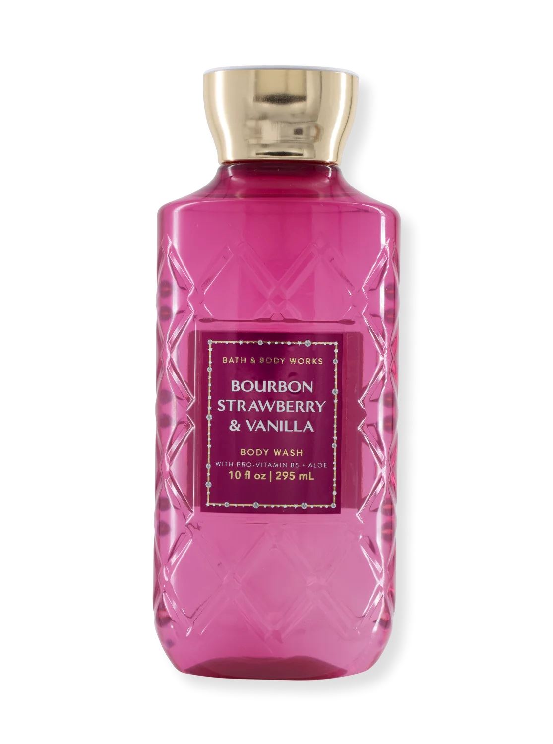 Гель для душу Bath and body works - Bourbon Strawberry & Vanilla
