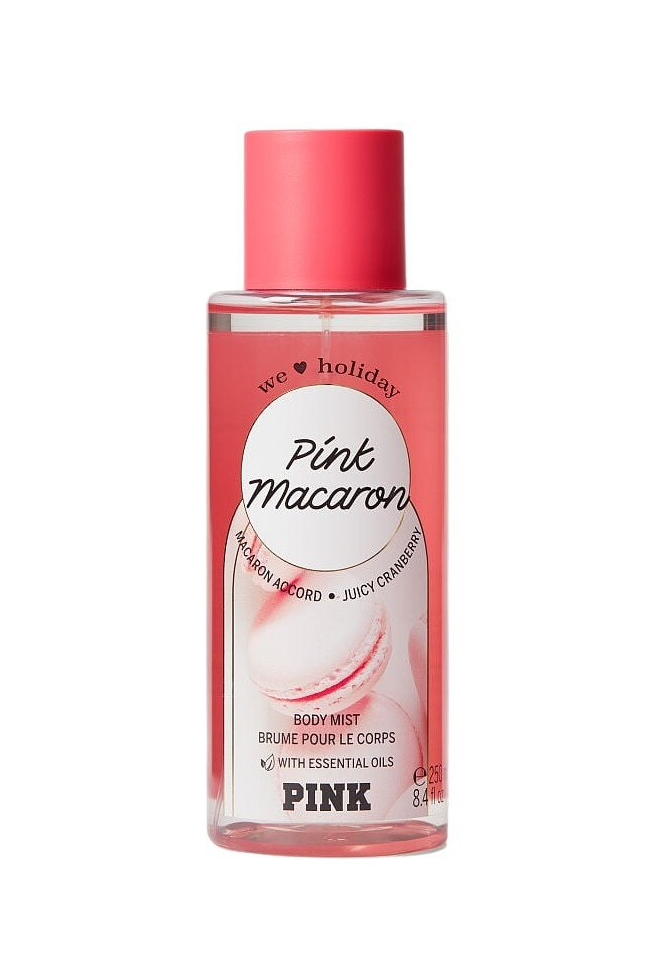 Міст для тіла Victoria's Secret Pink  - Pink macaron FRAGRANCE MIST (limited edition) 250ml