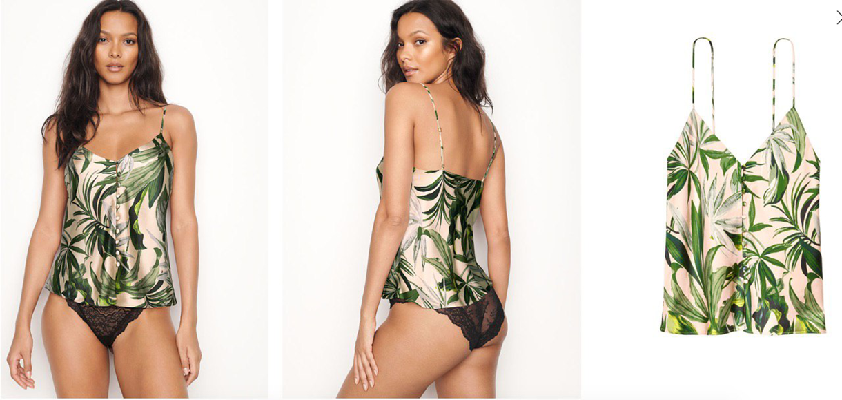 Сатинова піжама Vісtoria's Secret Satin PJ Set