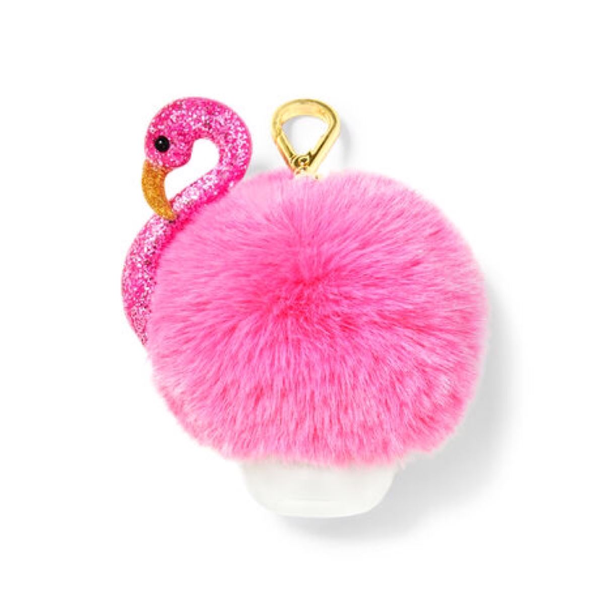Холдер для санітайзера Bath and body works - PINK FLAMINGO POM PocketBac Holder