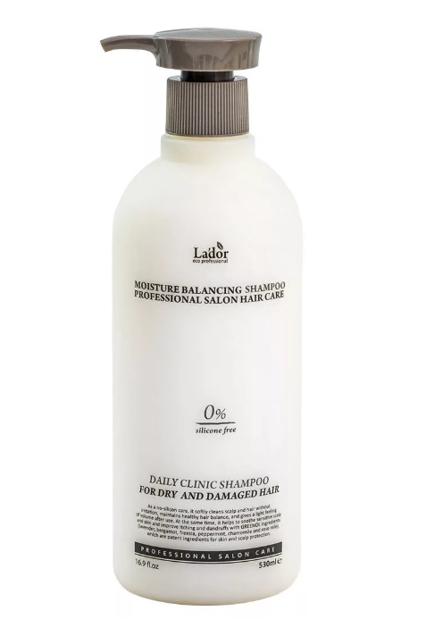 Lador Зволожуючий безсиліконовий шампунь  Moisture Balancing Shampoo - 530 мл La'dor