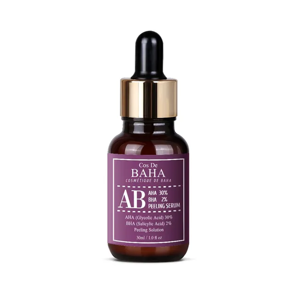 COS BAHA AHA 30% BHA 2% Serum - Пілінг з гліколевою кислотою 30% та саліциловою кислотою 2%,30 мл