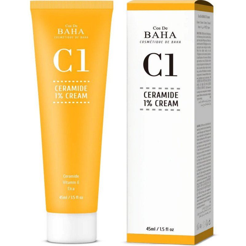 Крем для обличчя з керамідами Cos De BAHA (C1) Ceramide 1% + Niacinamide Cream