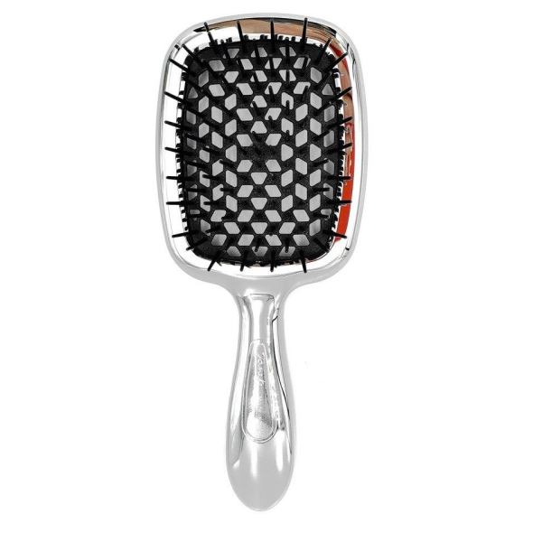 Janeke Superbrush гребінець для волосся, Silver and Black