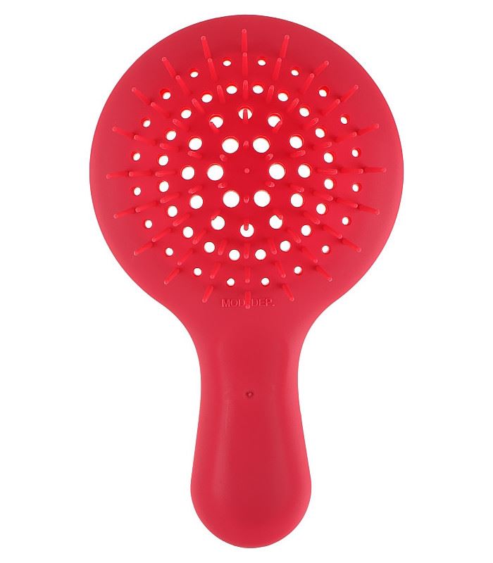 Гребінець для волосся, кораловий Janeke Superbrush Mini Silicon Line