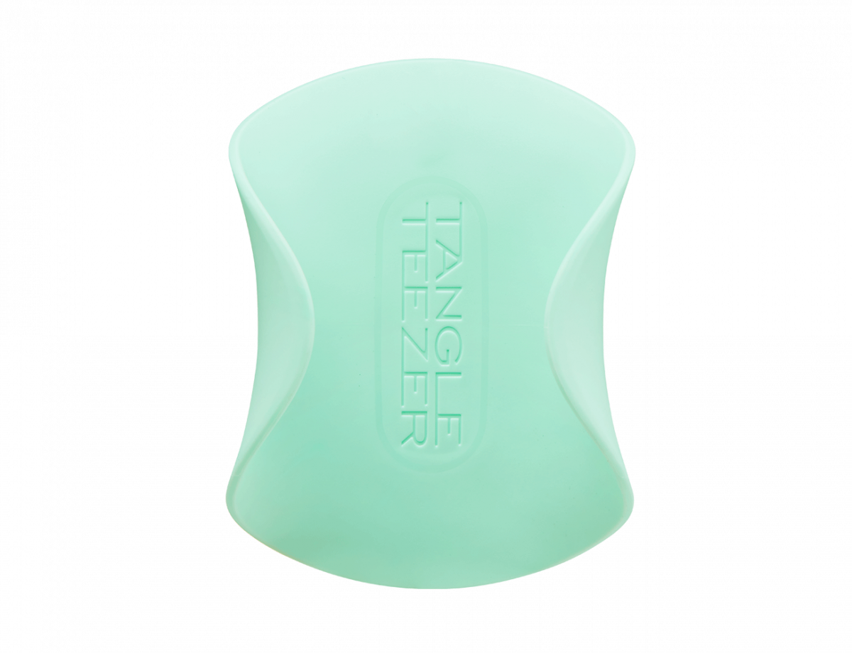 Щітка для масажу голови Tangle Teezer The Scalp Exfoliator and Massager Coastal Blue Mint green whisper