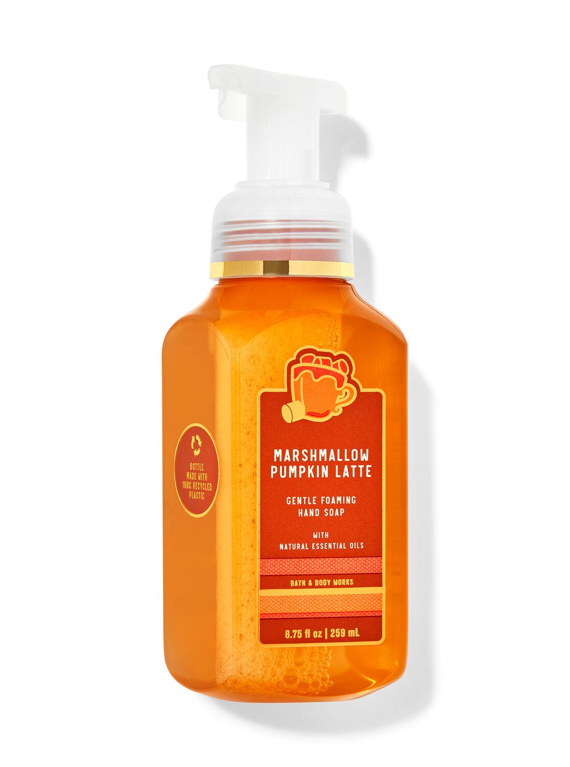 Пінка мило для рук Bath and body works - Marshmallow pumpkin latte
