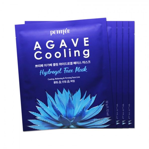 Гідрогелева Охолоджувальна Маска з Екстрактом Агави Petitfee Agave Cooling Hydrogel Face Mask
