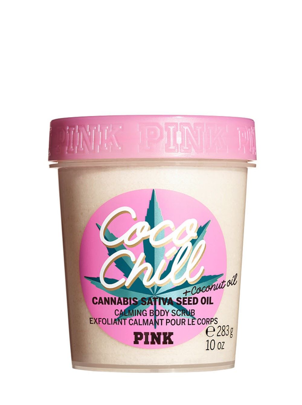 СКРАБ VICTORIA’S SECRET PINK -  COCO CHILL CANNABIS SATIVA SEED OIL