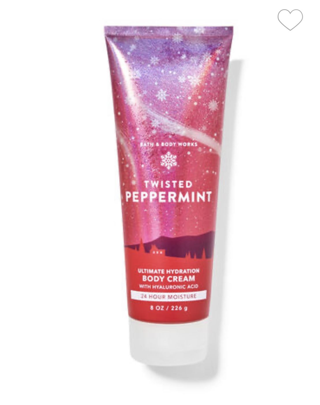 Крем для тіла Bath&body works Twisted Peppermint