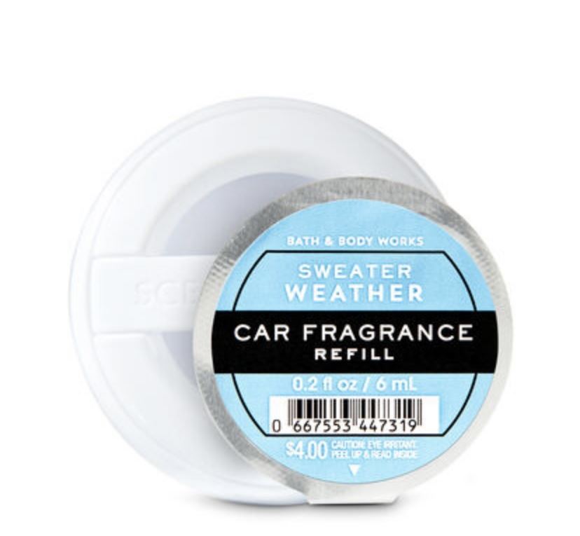 Ароматизатор у машину Bath&body works Sweater Weather