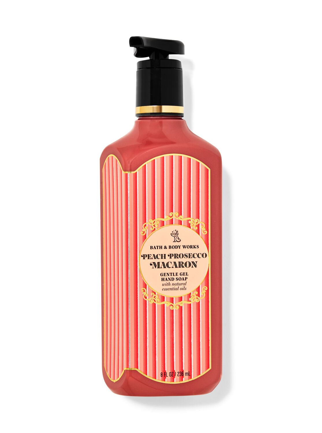 Гель-мило для рук Bath and body - Peach Prosecco Macaron
