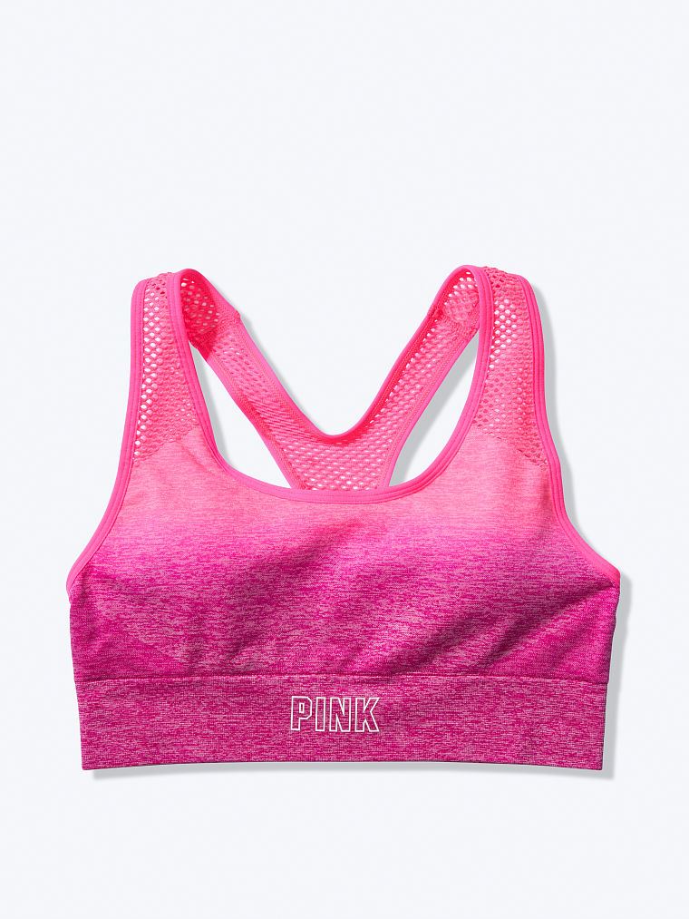 Бесшовный Спортивный  Топ Victoria’s Secret Pink