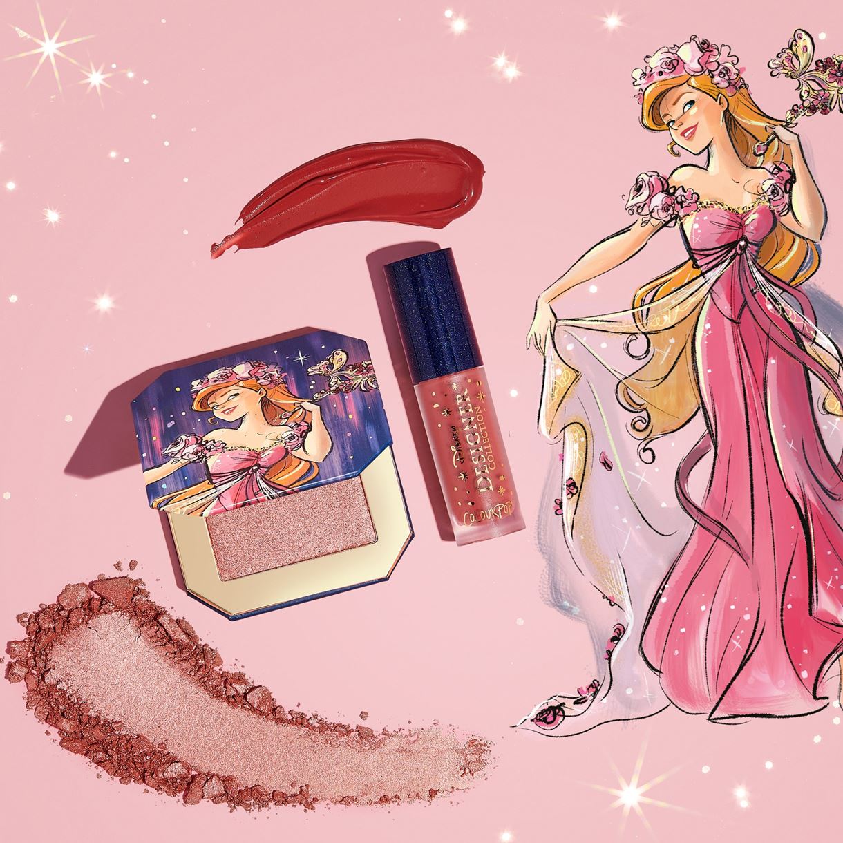 Косметичний набір для макіяжа COLOURPOP x DISNEY DESIGNER PRINCESS SET Giselle