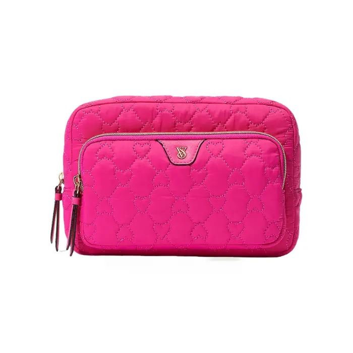 Косметичка Victoria’s Secret Travel Makeup Pouch Hearts