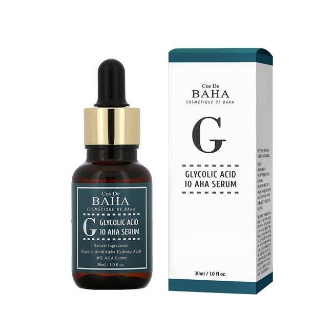 Сироватка з гліколевою кислотою Cos De Baha Glycolic Acid 10 AHA Serum (30ml)