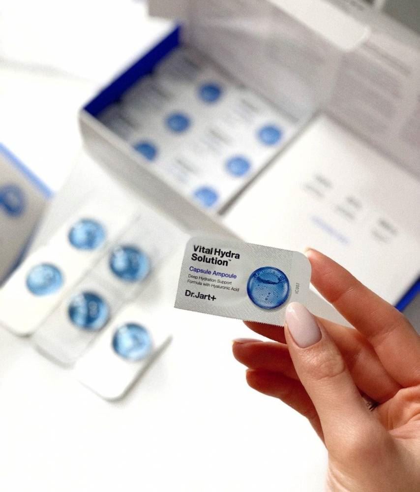 Dr.Jart+ Vital Hydra Solution Capsule Ampoule - Ампульна сироватка для обличчя в капсулах