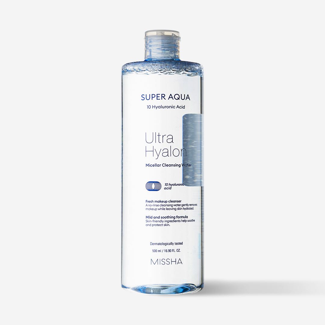 Зволожуюча міцелярна вода для обличчя Missha Super Aqua Ultra Hyalon Micellar Cleansing Water